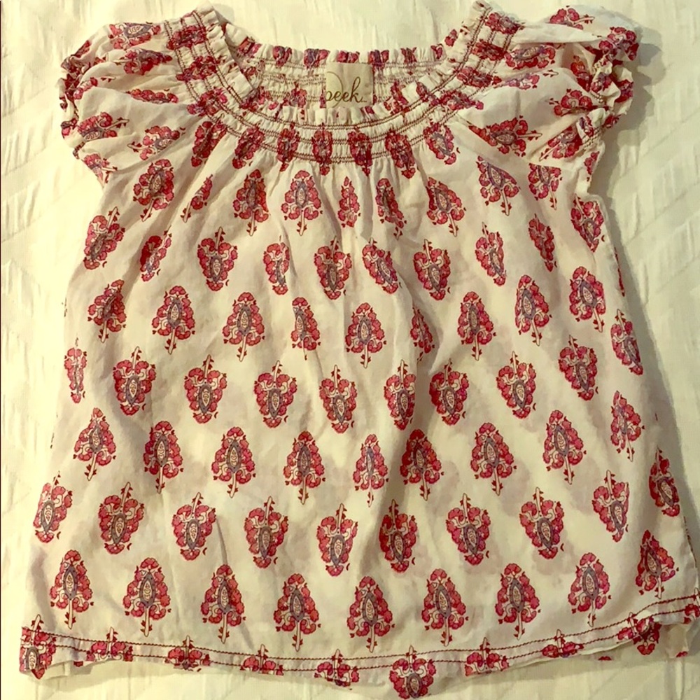 Girls •PEEK• brand flowy top